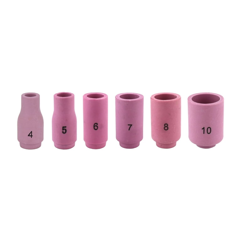 Alumina Nozzle Cups for TIG Welding Torches Series 9/20/25 with