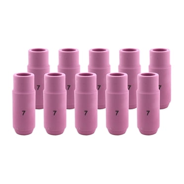 PLASMADYN TIG Welding Gas Lens Cup #7 (10N47) – Set Of 10 – Ships From USA