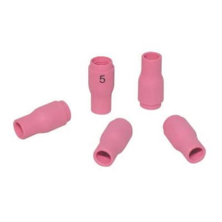 Alumina Nozzle TIG Cup, 5/16", Size 5, For Torch 9, 20, 22, 24, 25, Standard