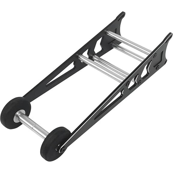 Aluminim Alloy Adjustable Wheelie Bar Kit Tail Wheel Head up Wheel Assembly Upgrade Parts Fit for 1/10 RC Traxxas Slash 2WD Rustler Bandit