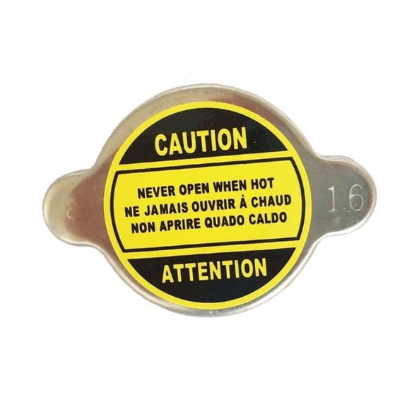 Aluminium 1.6 Bar Radiator Caps, Small Expansion Tank Radiator Caps Cover Universal Motorcycle ATV Car