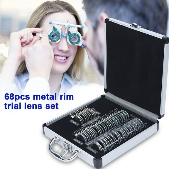 Aluminium 68Pcs Optical Ophthalmic Tools Kit For Hospital/Optician Shop MT68-A1
