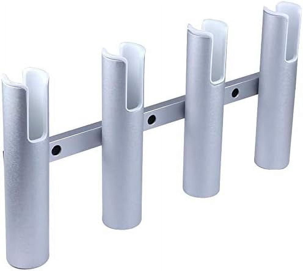 M-ARINE BABY Aluminium Fishing Rod Pod Rack – 4 Rod Holders For Boat, Yacht, RV