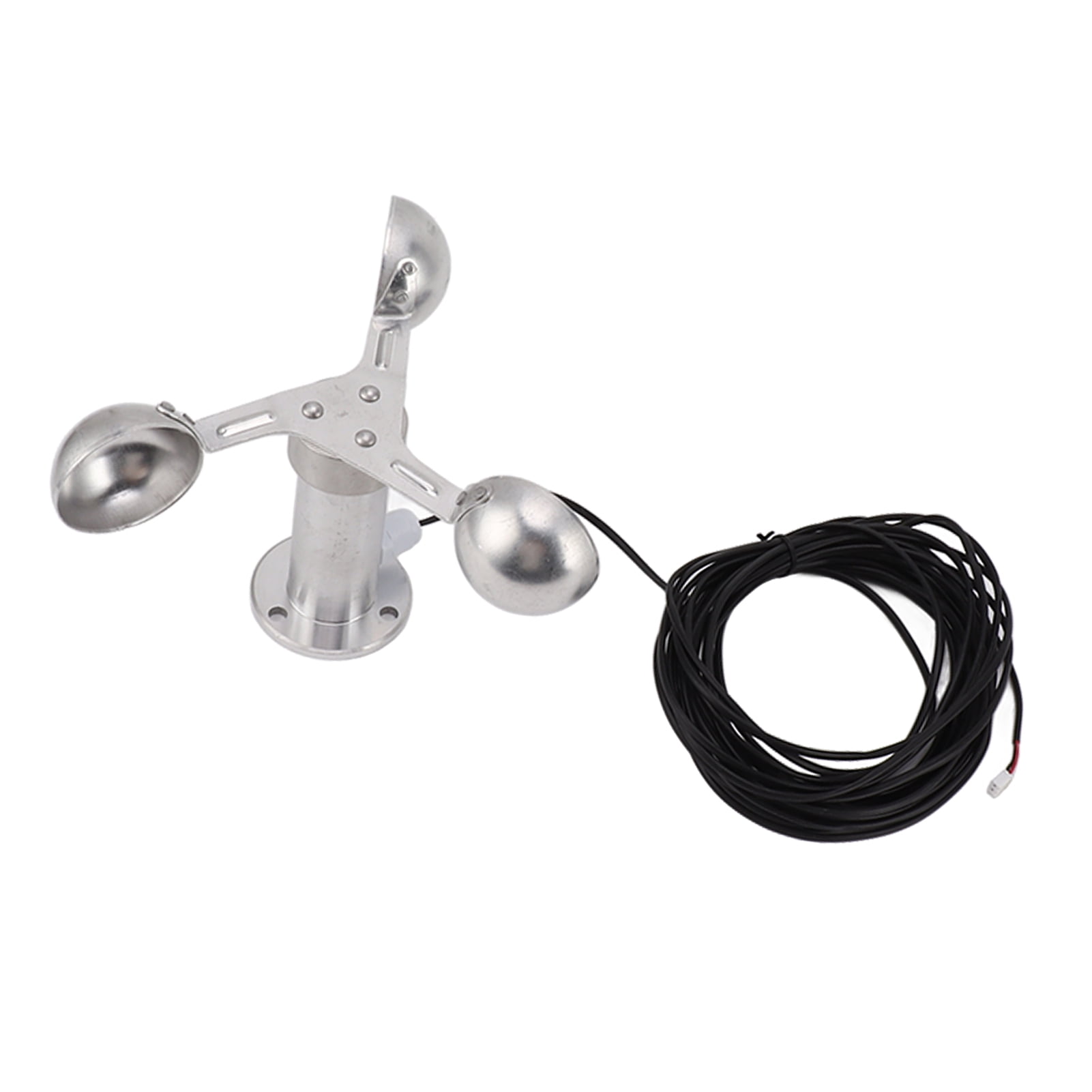 Aluminium Alloy Anemometers Wind Speed Monitoring Sensor 3 Cups Wind Speed Sensor Anemometer 0?3