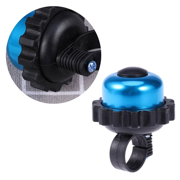 BESTOYARD Electric Bike Bell for Mountain Bike Dome Shape Aluminium Alloy Blue 1Pack