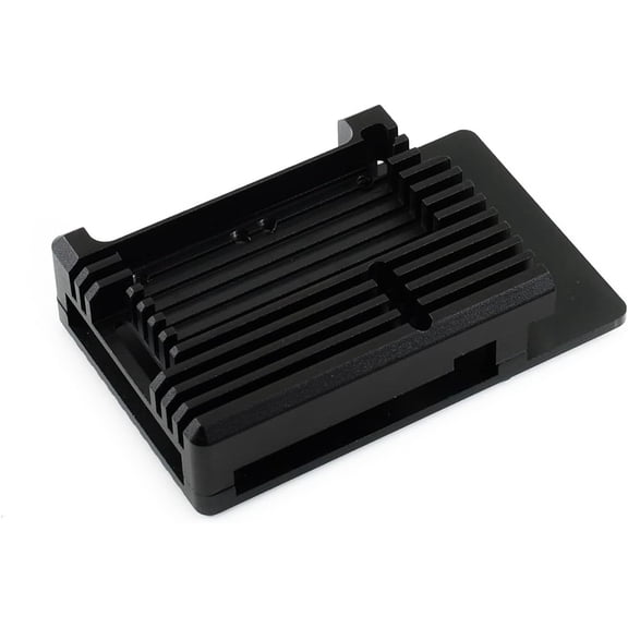 Aluminium Alloy Case Comes with Dual Cooling Fans for 4 Model B Dust Resistance Built-in Heat Spreader
