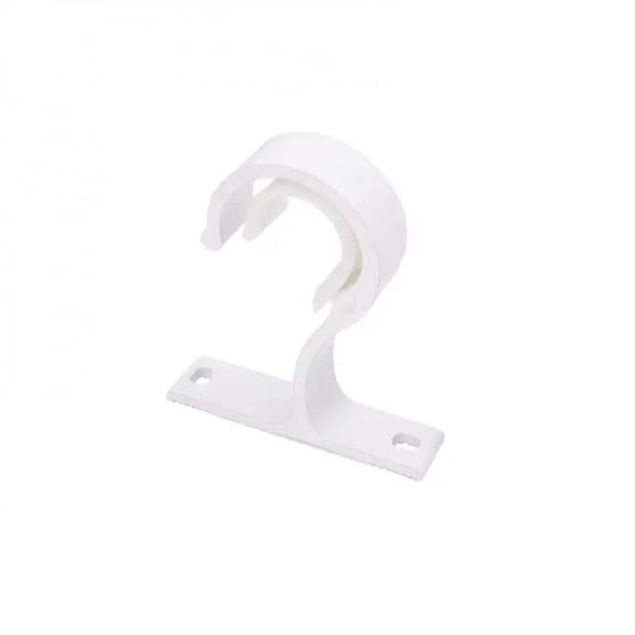 Aluminium Alloy Curtain Rod Installation Hook Hanger Heavy Duty Support Bracket for Home Fixing Clip Storage Rack