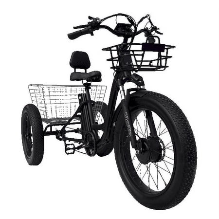 Aluminium Alloy Frame Fat Tire Electric Tricycle Trike - High Performance