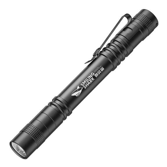 Aluminium Alloy Mini Portable LED Pen Light Flashlight with Retractable Zoom for Camping, Hiking and Emergencies