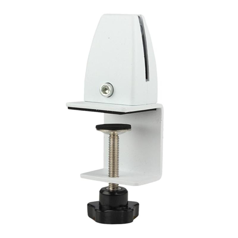 Aluminium Alloy Office Desk Partition Bracket Glass Screen Pins Clamp Shelf Office Cubicle Clips