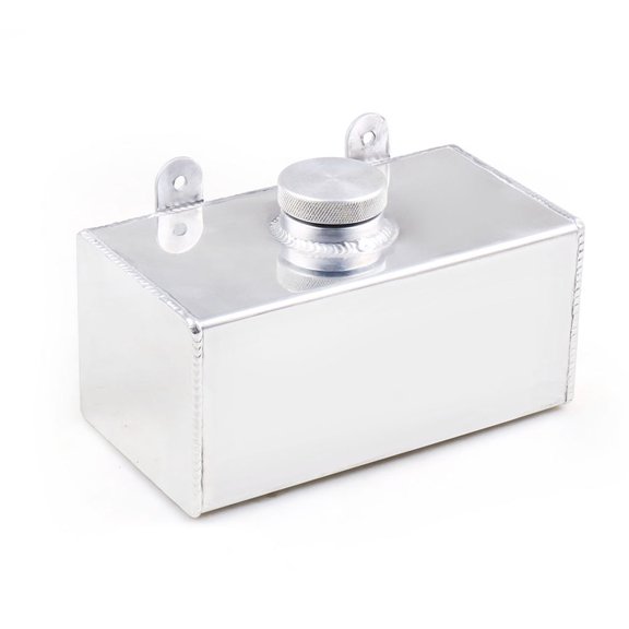 Aluminium Alloy Polished Windscreen Washer Bottle Intercooler Water Coolant Overflow Expansion for