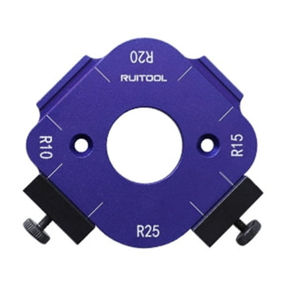 Aluminium Alloy Round Corner Jig Router Templates Corner Radius Routing Template