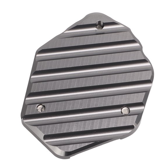 Aluminium Alloy Side Stand Enlarger Pad, Replacement Upgrade Titanium Kickstand Extension Plate for MT 09