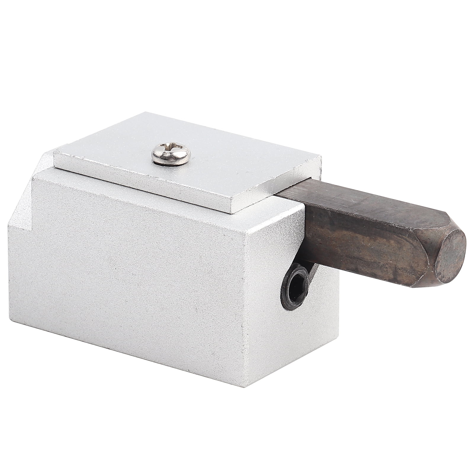 Aluminium Alloy Square Embedded Hinge Door Lock Groove Angle Chisel