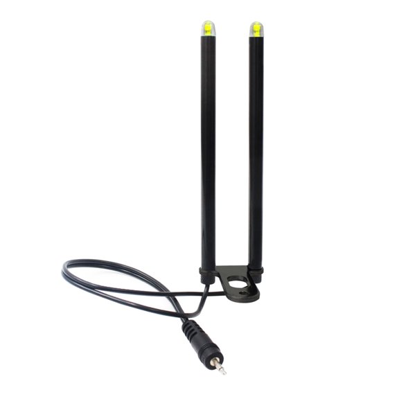 Aluminium Alloys Snag Rod Ear Fishing Tackle LED Snag Ear Fishing Snag Ear Rod with LED Light Fishing Windproof