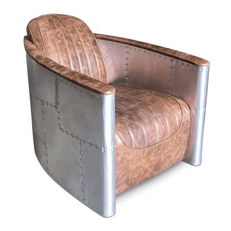 All leather aviator chair new arrivals
