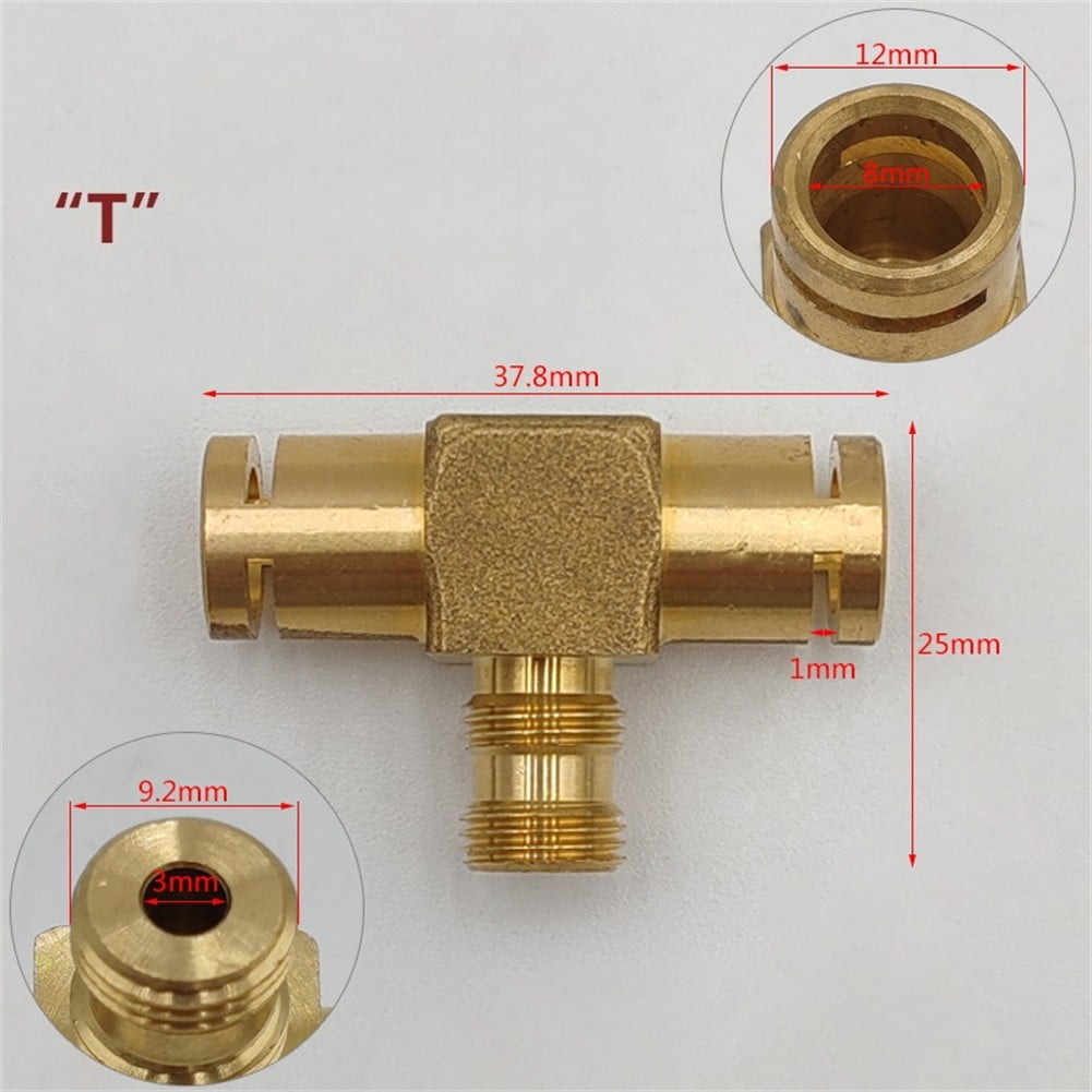 Aluminium Coffee Machine Connector Two-Way Three-Way Interface ...