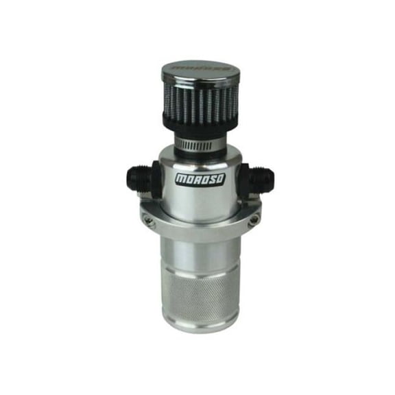 Aluminium Compact Breather Tank Billet, Polished