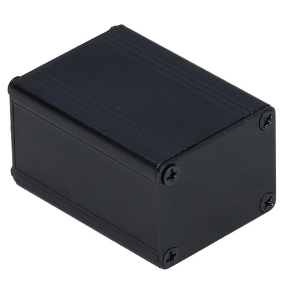 Neyseki Aluminium Electric Box Waterproof Junction Enclosure Case Integrated for DIY Black