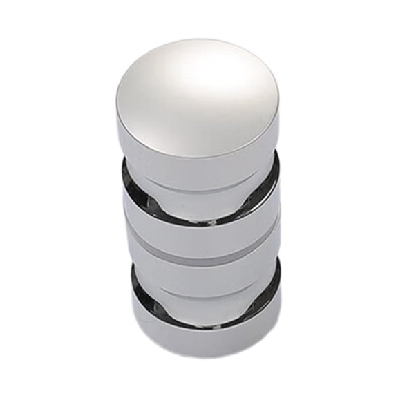 Aluminium Knob with Ergonomic Grip & Easy Installation Contemporary Door Knob Upgrades for Glass Shower Enclosures