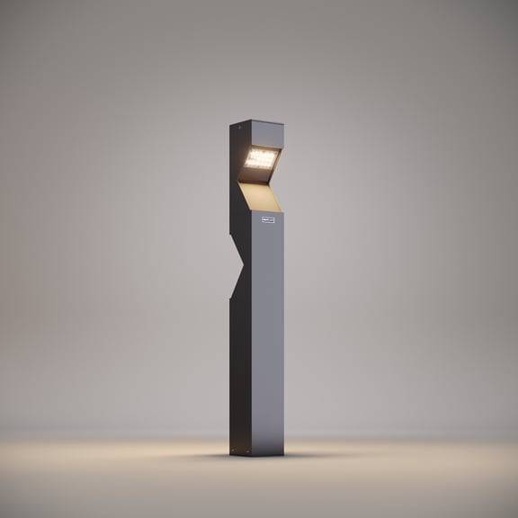 Aluminium Outdoor Bollard for Decorative Garden Lighting and Street Illumination Two-Way Waterproof Landscape Pathway Light