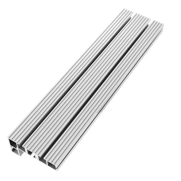 Aluminium Profile Fence 75 Type Miter Track T-Track Backer 300-500Mm Sliding Brackets T-Slot For Table Saw Woodworking Workbench 600Mm Smile Home