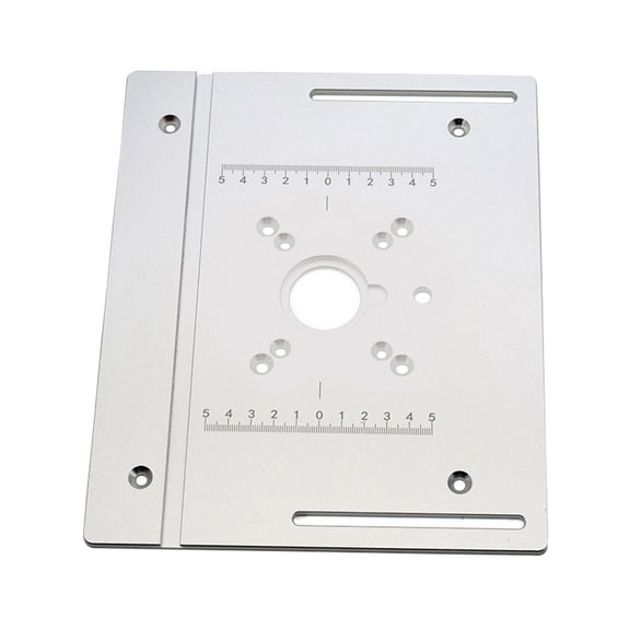 Aluminium Router Table Insert Plate Electric Wood Milling Flip Board
