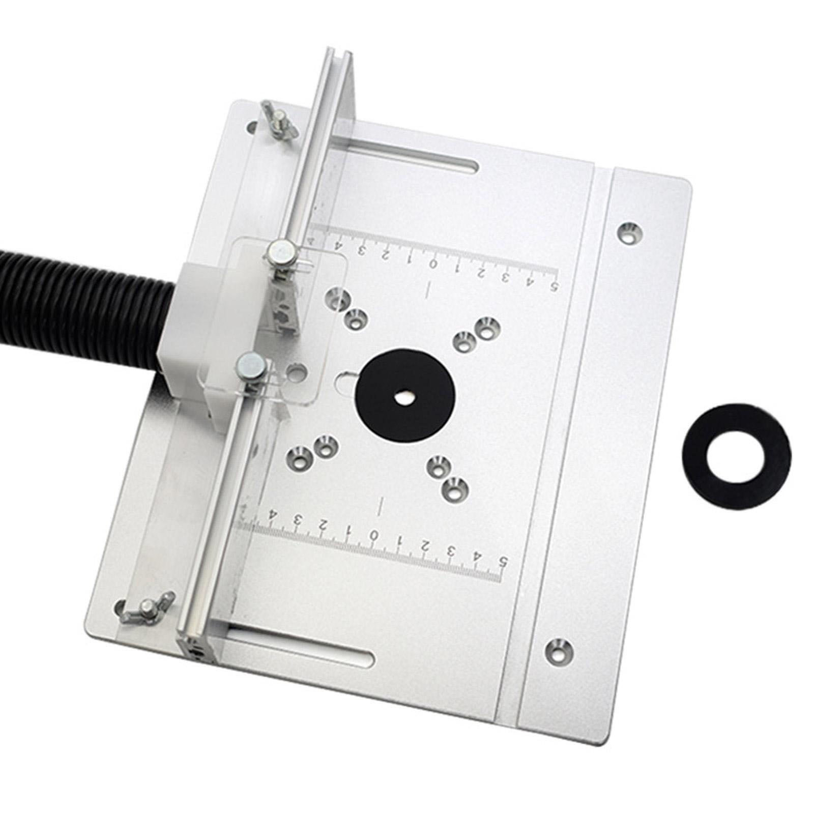 Aluminium Router Table Insert Plate Electric Wood Milling Flip Board