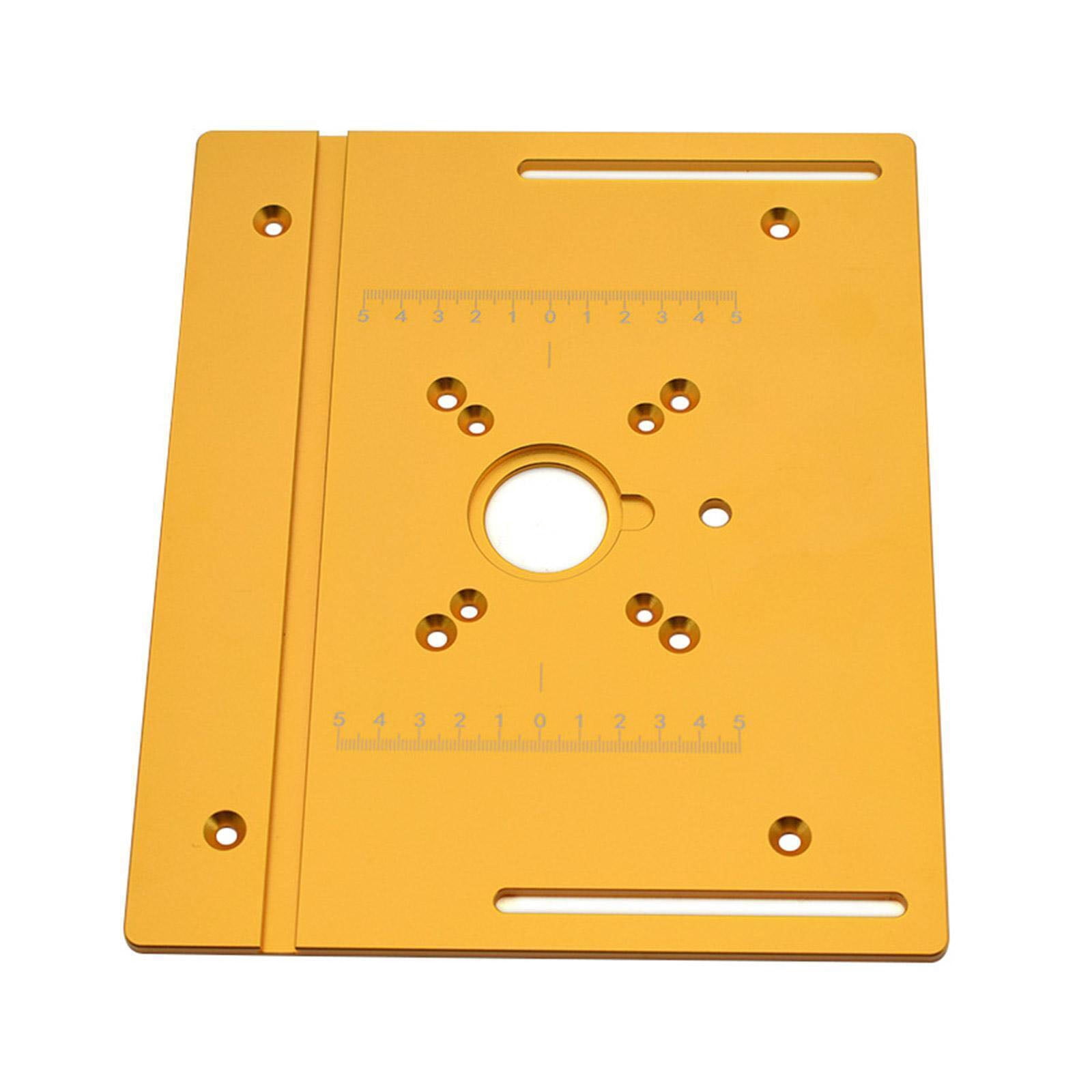 Aluminium Router Table Insert Plate Electric Wood Milling Flip Board