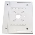 Aluminium Router Table Insert Plate Table Insert Plate,Router Trimmer