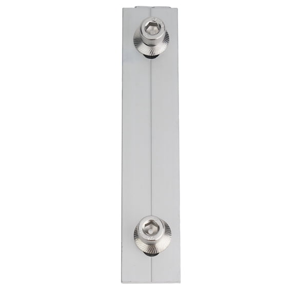 Aluminium Solar Module Rails Profile Connectors Mounting Connection