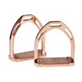 thumbnail image 1 of Aluminium Stirrups, Rose Gold, 4.5", 1 of 1