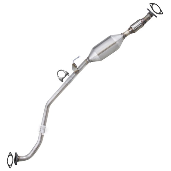 Stainless Steel Exhaust Resonator Pipe Fits 2010-2011 Kia Soul 1.6L - Direct Fit