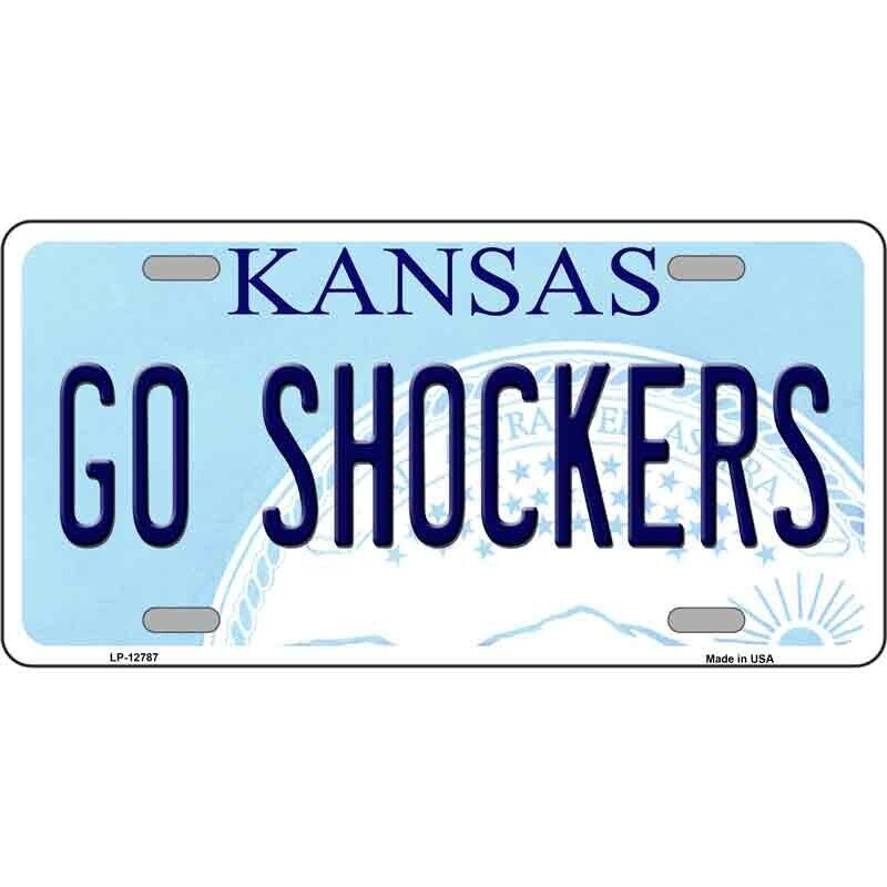Desert Cactus Wichita State Shockers License Plate Frame - Officially Licensed, Zinc Alloy Metal