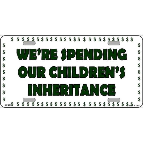 Aluminum (12 inch x 6 inch) License Plate Metal Sign for Home Spending ...
