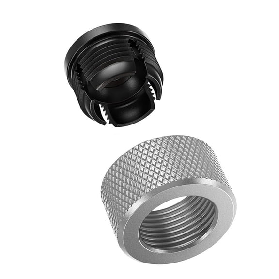 Aluminum 17mm Ball Head Nut And ABS Threaded Screw Base For Magnetic Charging Stand Vehicle Mount Phone Holder Accessory