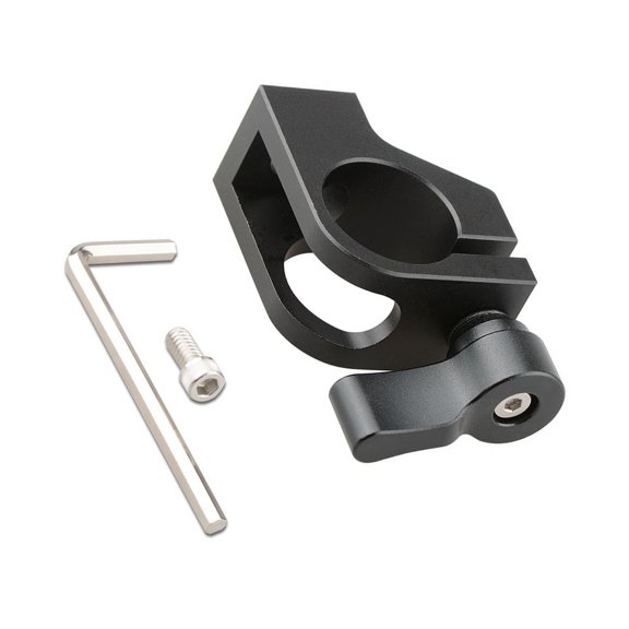 Aluminum 19mm Single Rod Clamp Camera Rod Mount With 1/4inch-20 Thread Screw Home Improvement Installation Accessories