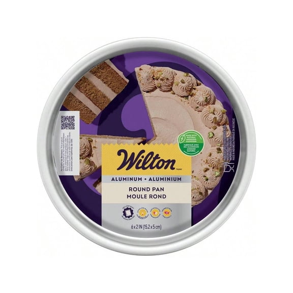 Aluminum 2 - Piece Round Cake Pan Set, Durable Anodized Bakeware Tiered Layered Cakes, Even Heating, Rust - Resistant, Professional Cake Baking Pans, 9x 2 In, Packaging May Vary