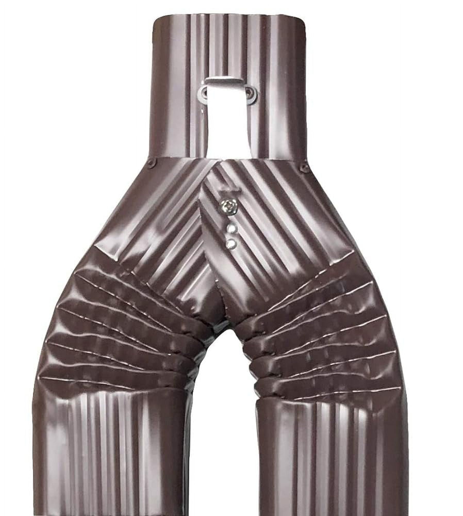 Aluminum 3X4 Downspout Diverter For Rain Barrels Made In The U.S.A