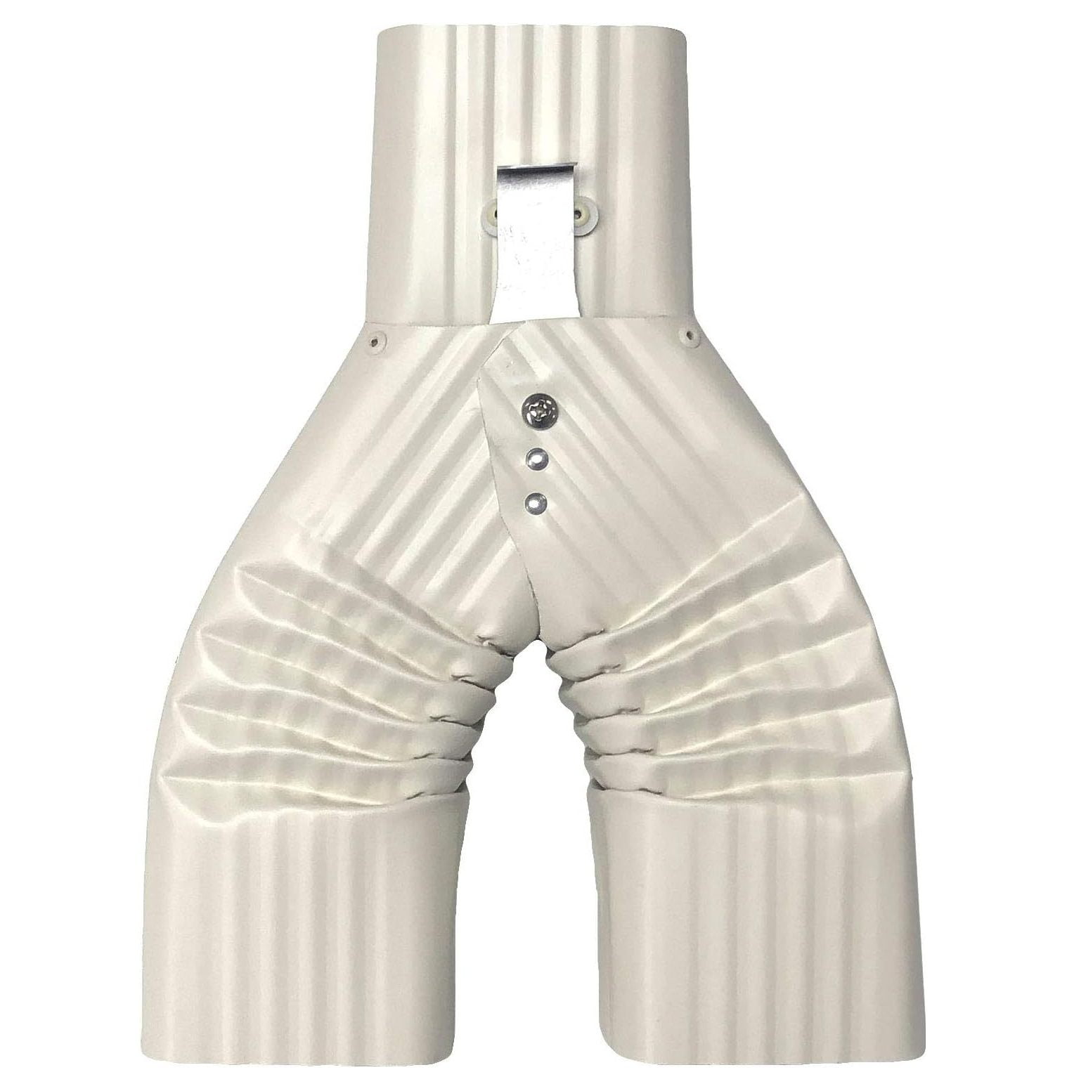 Aluminum 3x4 Downspout Diverter for Rain Barrels Made in The U.S.A