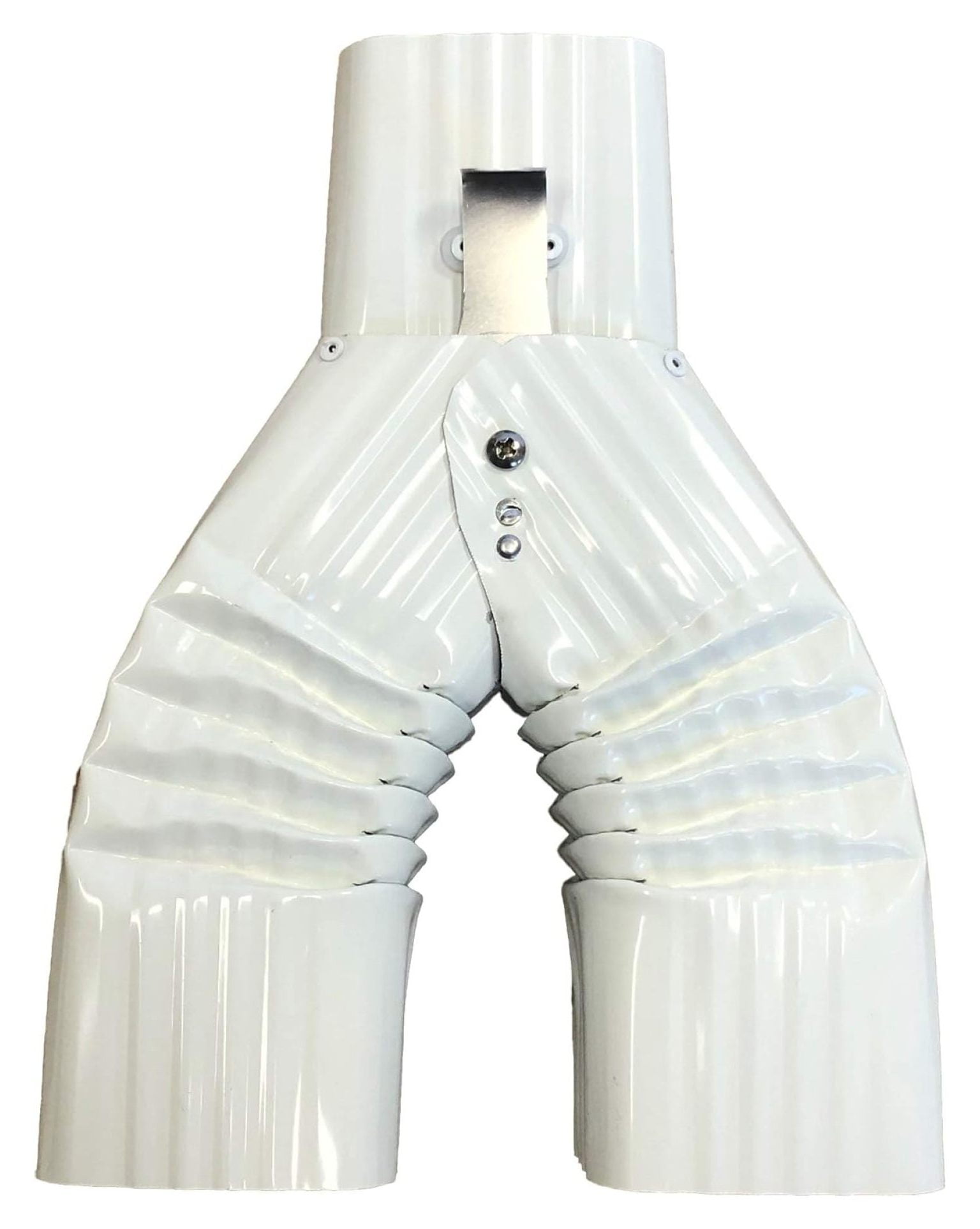 Aluminum 3x4 Downspout Diverter for Rain Barrels Made in The U.S.A