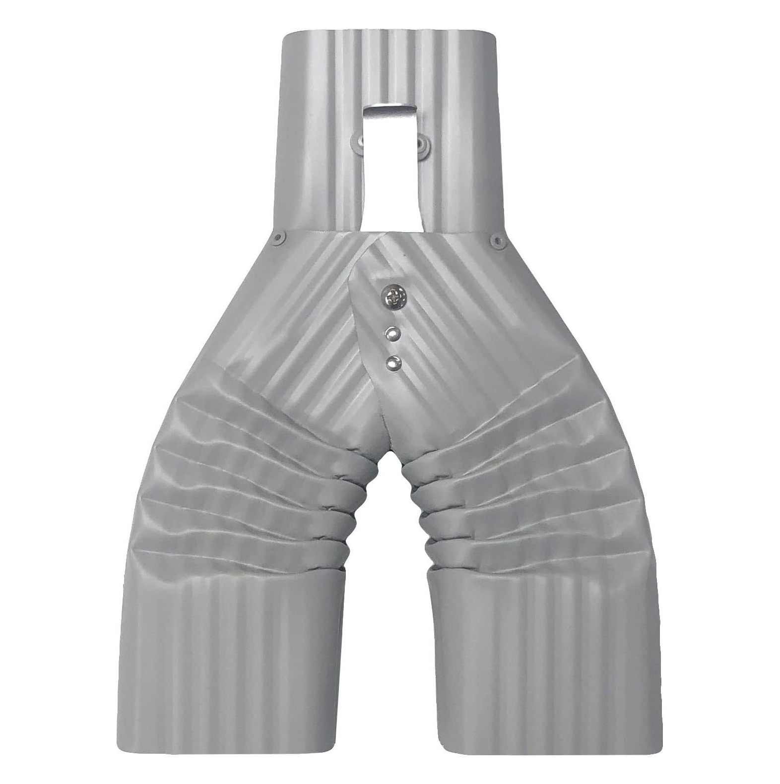 Aluminum 3x4 Downspout Diverter for Rain Barrels Made in The U.S.A