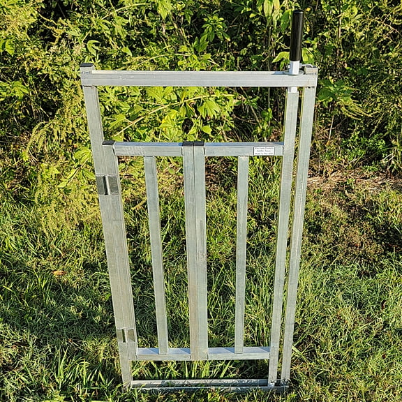 Aluminum 40-Inch-Tall Sheep & Goat Folding Stop Gate for Sorting Alley & Pen Systems