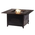 thumbnail image 1 of Aluminum 42-in Square Propane Fire Table with Beads, Covers and Lid, 1 of 14