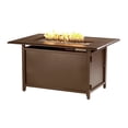 thumbnail image 1 of Aluminum 46-in Rectangular Propane Fire Table, Beads, Covers and Lid, 1 of 3