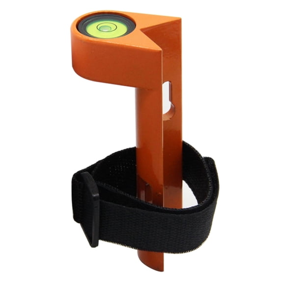 Aluminum 90 Degree Horizontal Bubble Levels for Round Rectangular Rods Adjustable Survey Rod Levels for Building Surveyi