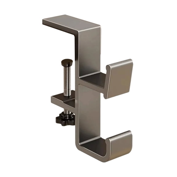 Desk Edged Hook Multifunctional Headphone Stand Table Side Hanging Storage Rack For Gaming Headset Bag Metal Holder
