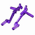 thumbnail image 1 of Aluminum Adjustable Motorcycle Rearset Footrests Footpeg Foot Pegs Pedal, 1 of 20