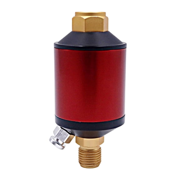 Aluminum Air Compressor Moisture Separator 1/4 Inch Inlet Outlet Prolongs Sprayer Guns And Tool Life Easy Maintenance