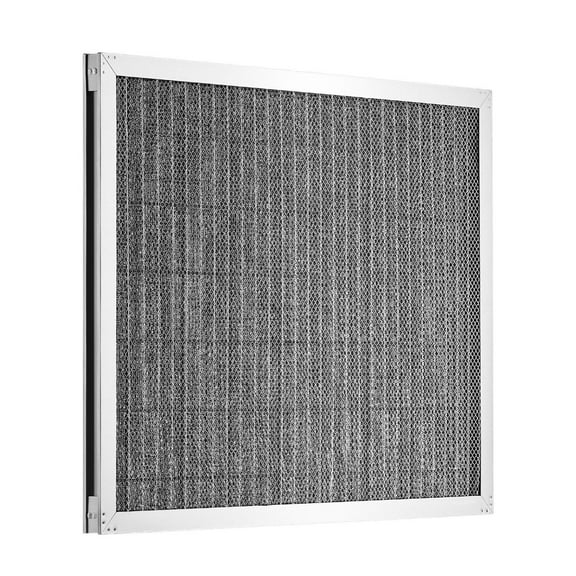 Aluminum Air Filter 16x20x1 MERV 8 - Washable Electrostatic Furnace Filter, Reusable HVAC Filter 15.5x19.75x0.82